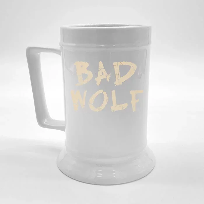 Bad Wolf Front & Back Beer Stein