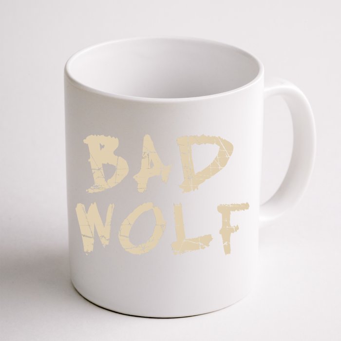 Bad Wolf Front & Back Coffee Mug