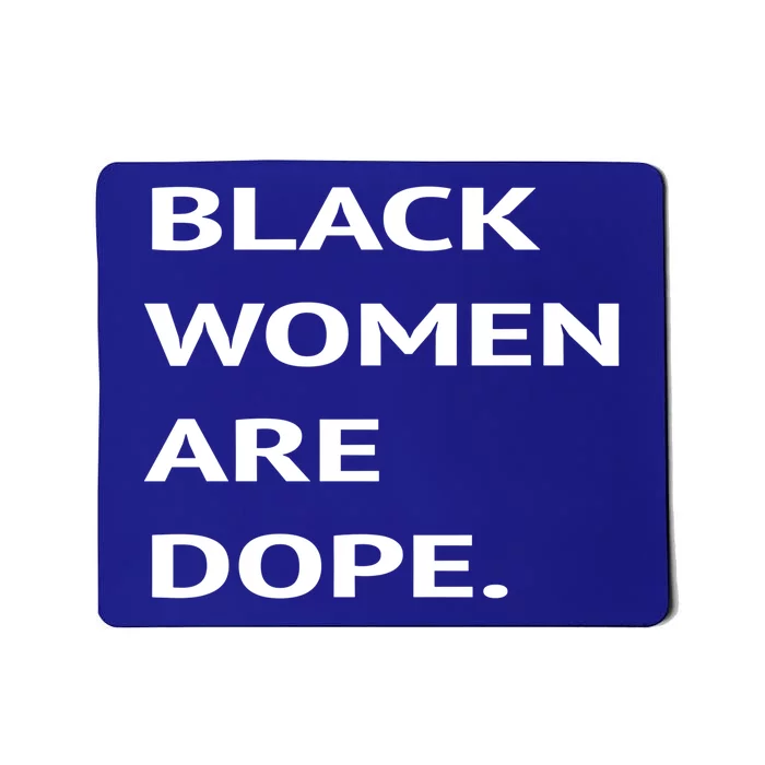 Black Are Dope Couples Trendy Fun Meaningful Gift Mousepad