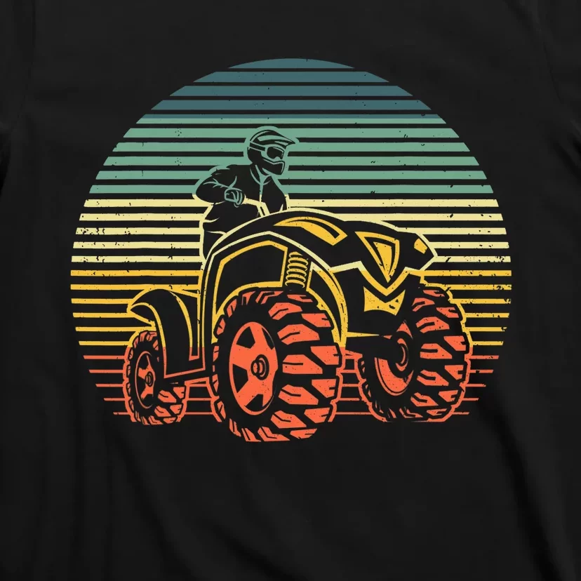 Best ATV Design For Adult Boys Girls 4 Wheeler ATV Quad Racing T-Shirt