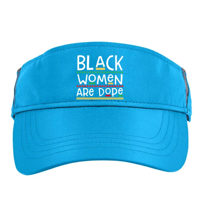 Black Are Dope Gift Adult Drive Performance Visor