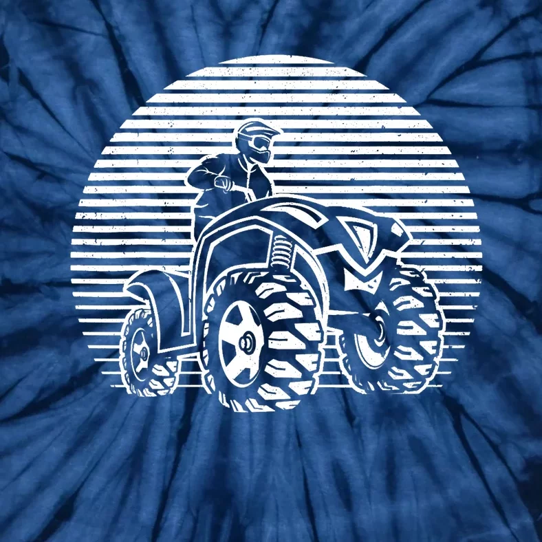 Best ATV Design 4 Wheeler ATV Quad Racing Tie-Dye T-Shirt