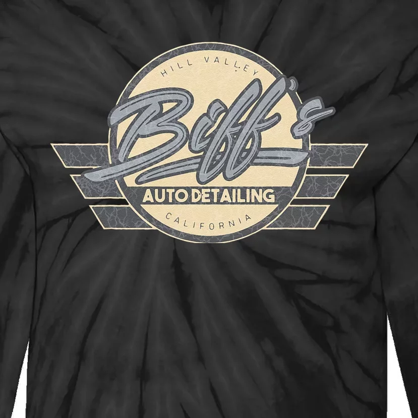 Biffs Auto Detailing Tie-Dye Long Sleeve Shirt