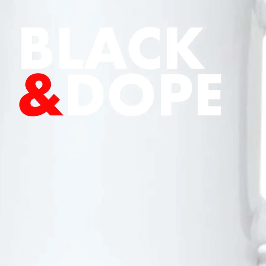 Black And Dope Great Gift Crafted For Black Culture Cool Gift Black Color Changing Mug