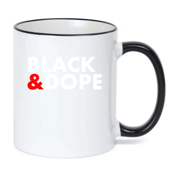 Black And Dope Great Gift Crafted For Black Culture Cool Gift Black Color Changing Mug