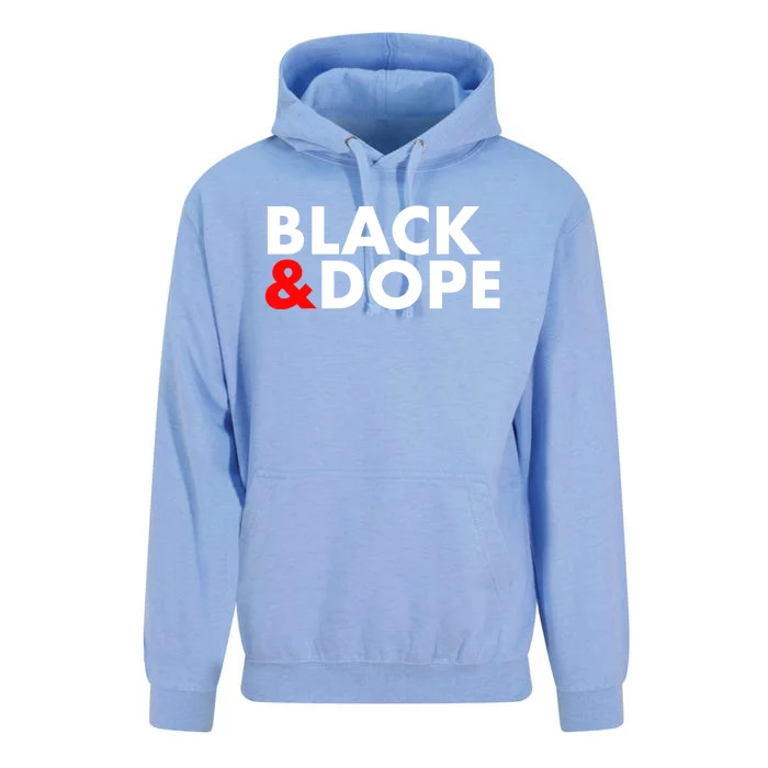 Black And Dope Great Gift Crafted For Black Culture Cool Gift Unisex Surf Hoodie