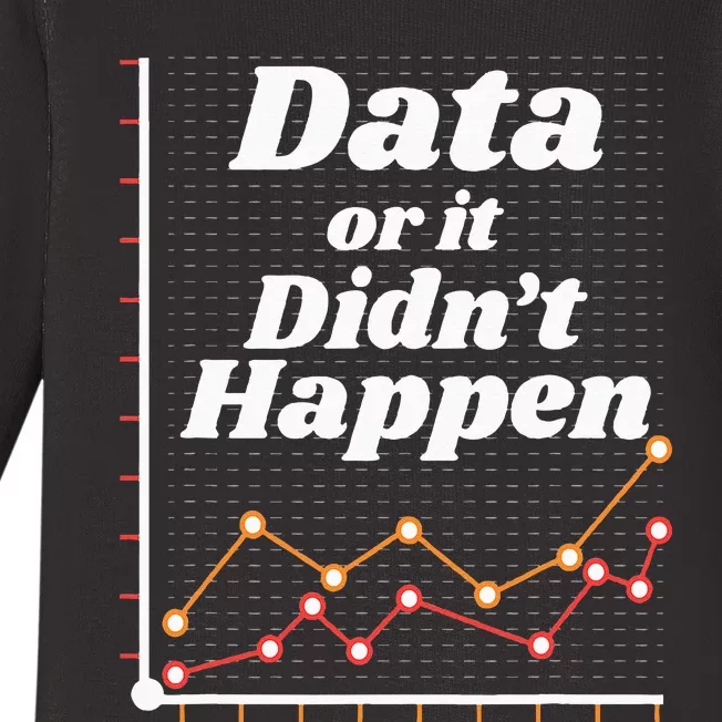 Behavior Analyst Data Or It Didnt Happen Baby Long Sleeve Bodysuit