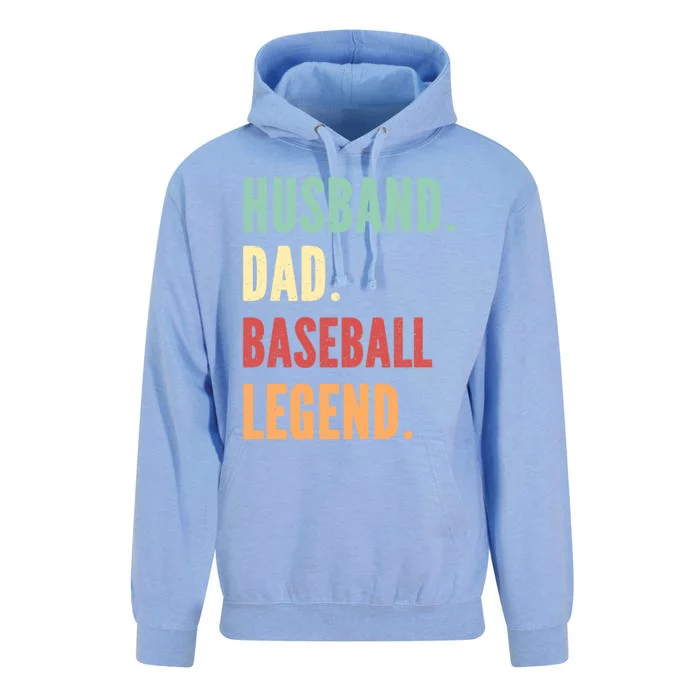 Baseball Athlete Dad Husband Father Gift Unisex Surf Hoodie