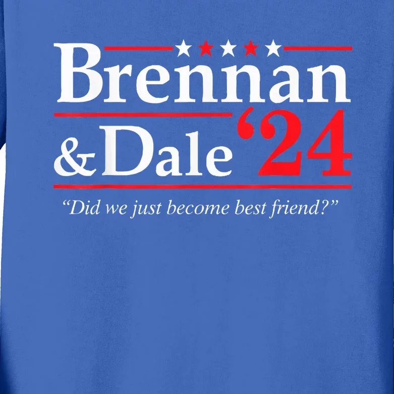 Brennan And Dale 2024 Election Kids Long Sleeve Shirt