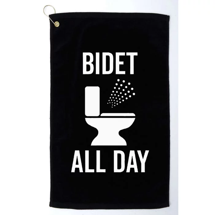 Bidet All Day Bidet Awareness For Good Toilet Health Platinum Collection Golf Towel