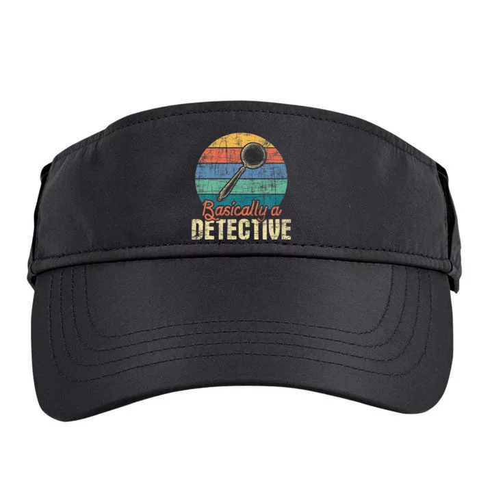 Basically A Detective Retro Investigator Inspector Spying Adult Drive Performance Visor