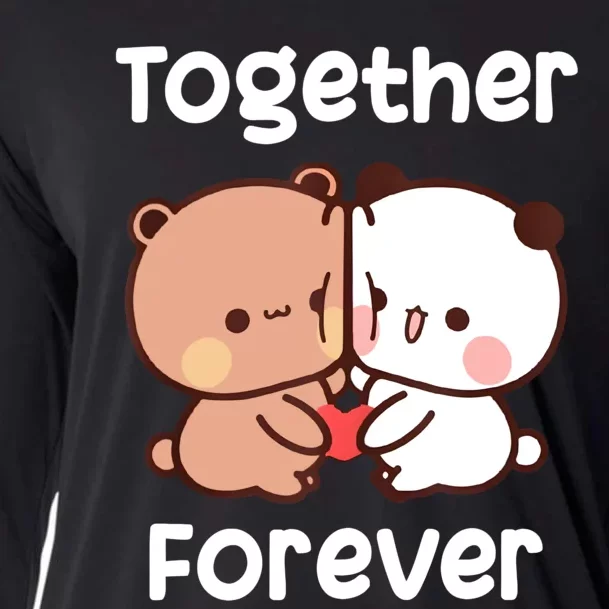 Bubu And Dudu Together Forever Lovers Cooling Performance Long Sleeve Crew