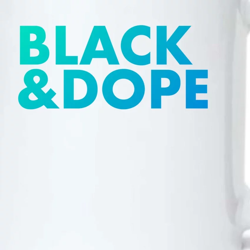 Black And Dope Great Gift Crafted For Black Culture Cool Gift Black Color Changing Mug