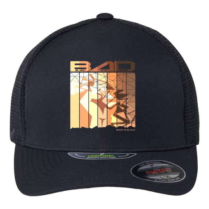 Black And Dope BLM Civil Rights Melanin Designs Flexfit Unipanel Trucker Cap