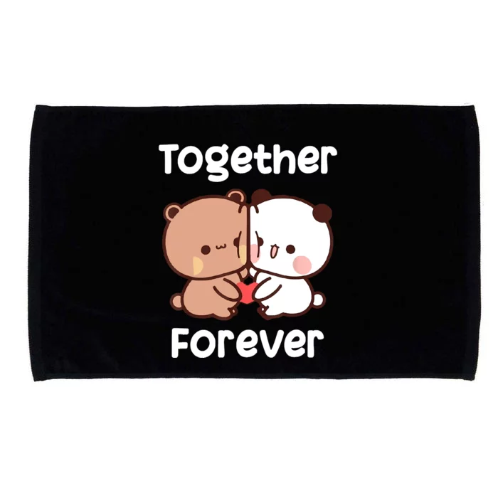 Bubu And Dudu Together Forever Lovers Microfiber Hand Towel