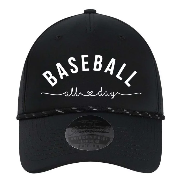 Baseball All Day Baseball Mom Gift Baseball Mom Gift Performance The Dyno Cap