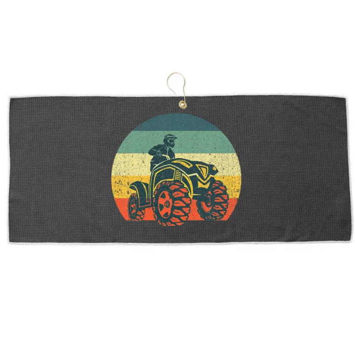 Best Atv Design 4 Wheeler Atv Quad Racing Large Microfiber Waffle Golf Towel