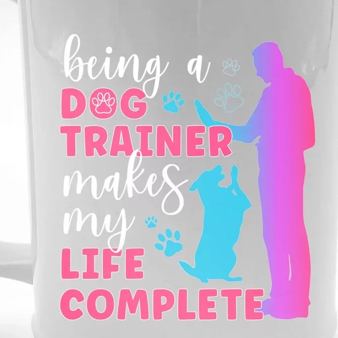 Being A Dog Trainer Dog Training Gift Front & Back Beer Stein