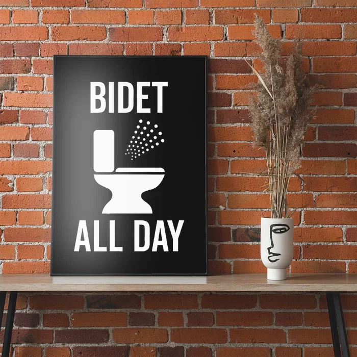 Bidet All Day Bidet Awareness For Good Toilet Health Poster