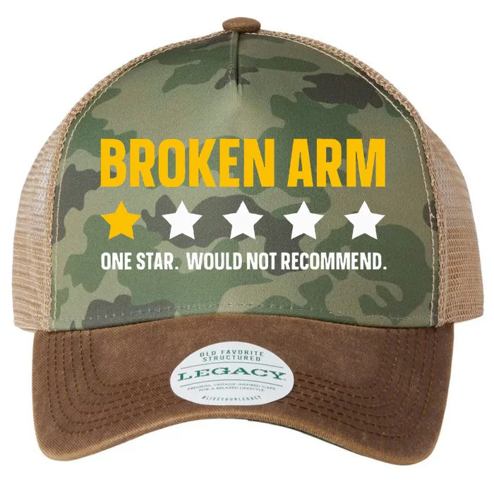 Broken Arm Design For Get Well Broken Arm Legacy Tie Dye Trucker Hat