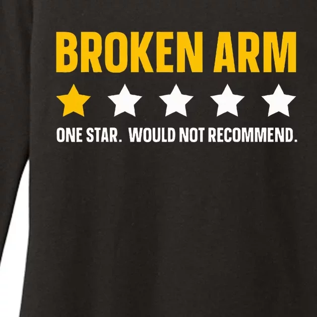 Broken Arm Design For Get Well Broken Arm Womens CVC Long Sleeve Shirt