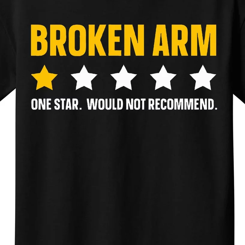 Broken Arm Design For Get Well Broken Arm Kids T-Shirt