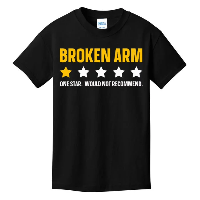 Broken Arm Design For Get Well Broken Arm Kids T-Shirt