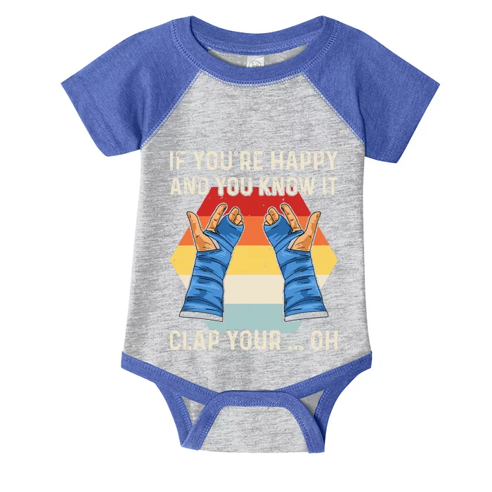 Broken Arm Design For Someone With A Broken Arm Infant Baby Jersey Bodysuit