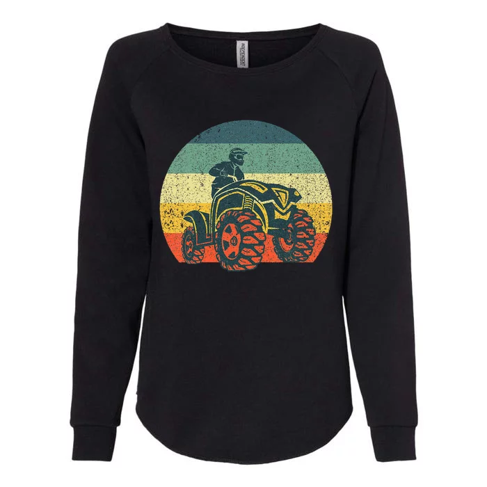 Best Atv Design 4 Wheeler Atv Quad Racing Womens California Wash Sweatshirt