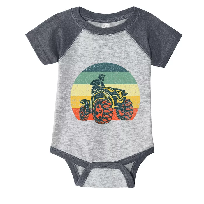 Best Atv Design 4 Wheeler Atv Quad Racing Infant Baby Jersey Bodysuit