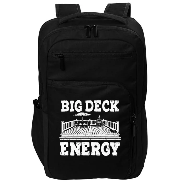 Big a Deck Energy Backyard Deck Patio Outdoor Energie Impact Tech Backpack