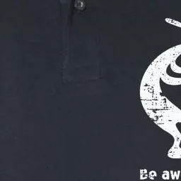 Be Awesome Dancing Kokopelli Southwestern Distressed Softstyle Adult Sport Polo