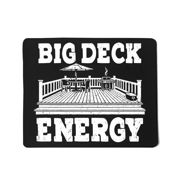 Big A Deck Energy Backyard Deck Patio Outdoor Energie Mousepad