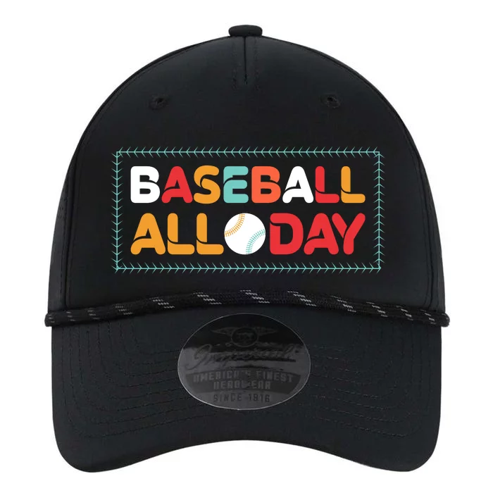 Baseball All Day Funny Baseball Gift For Fan Performance The Dyno Cap