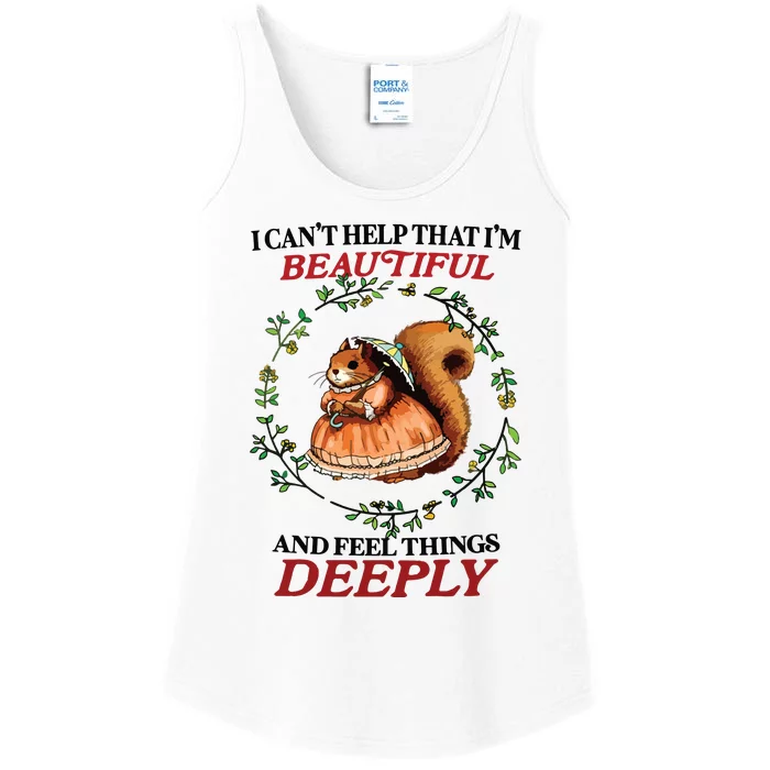 Beautiful And Deep Ladies Essential Tank