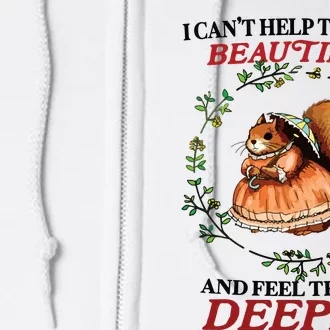 Beautiful And Deep Full Zip Hoodie