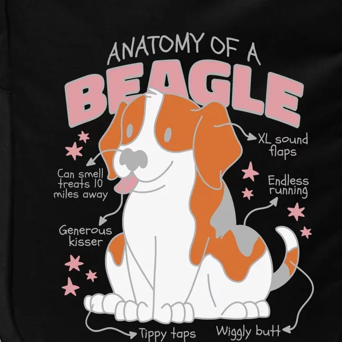 Beagle Anatomy Dog Impact Tech Backpack