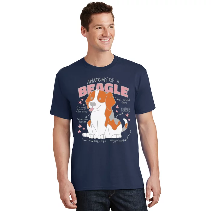 Beagle Anatomy Dog T-Shirt