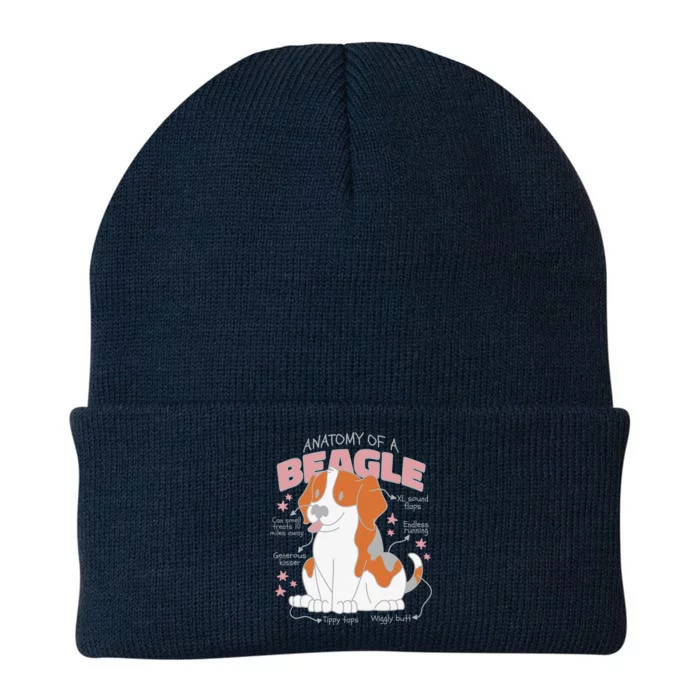 Beagle Anatomy Dog Knit Cap Winter Beanie