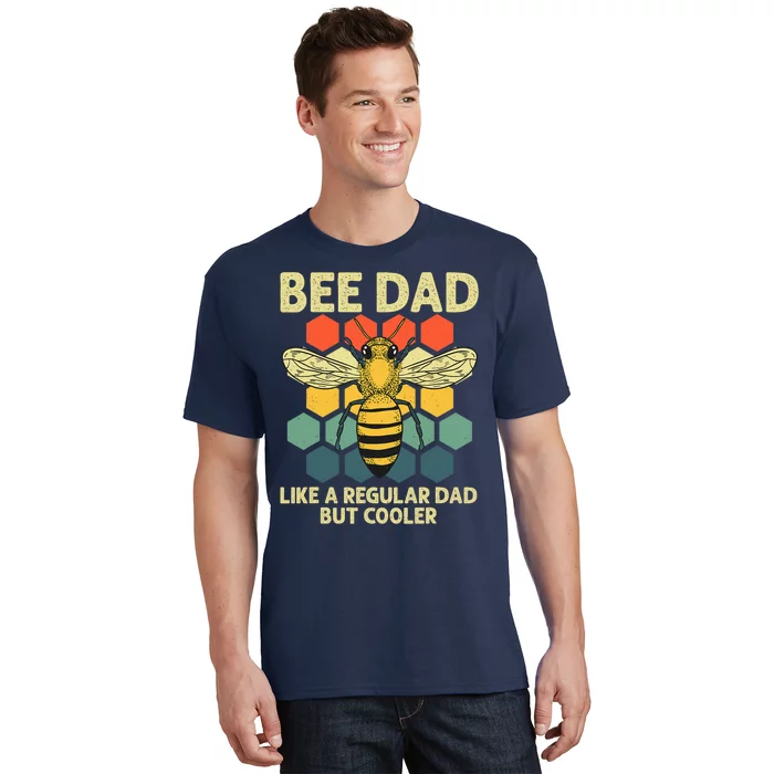 Bee Art Dad Honey Bee Keeper Bumblebee Beekeeper T-Shirt