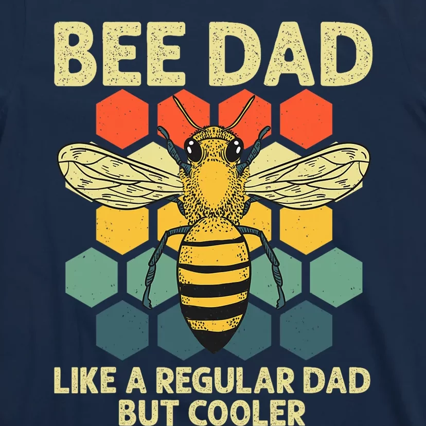 Bee Art Dad Honey Bee Keeper Bumblebee Beekeeper T-Shirt