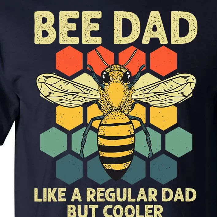 Bee Art Dad Honey Bee Keeper Bumblebee Beekeeper Tall T-Shirt