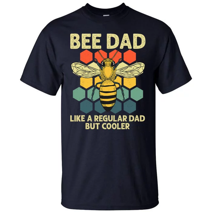 Bee Art Dad Honey Bee Keeper Bumblebee Beekeeper Tall T-Shirt