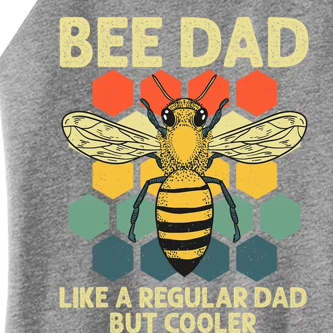 Bee Art Dad Honey Bee Keeper Bumblebee Beekeeper Women’s Perfect Tri Rocker Tank