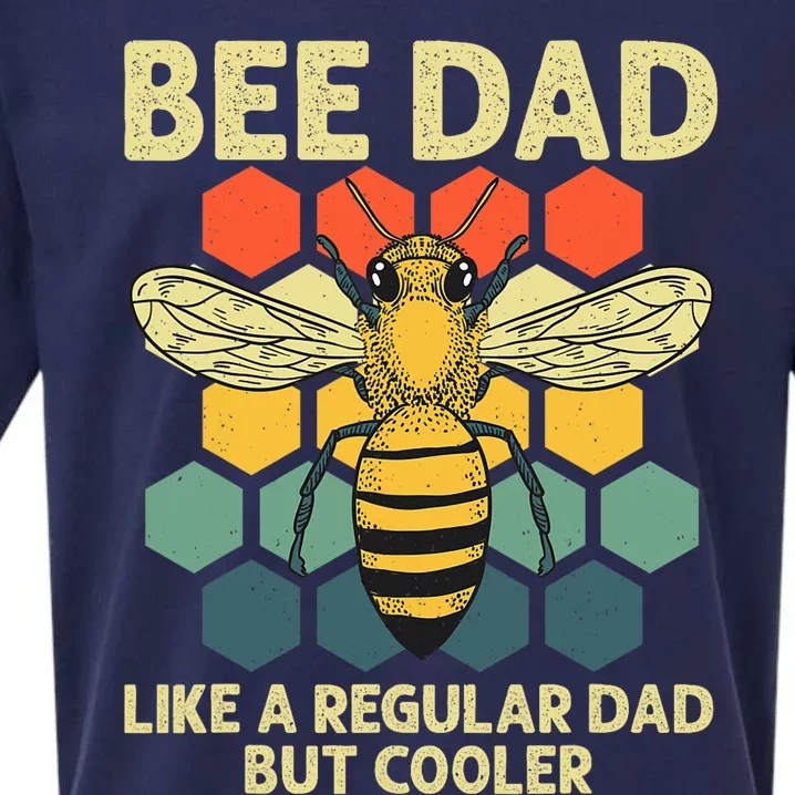 Bee Art Dad Honey Bee Keeper Bumblebee Beekeeper Sueded Cloud Jersey T-Shirt