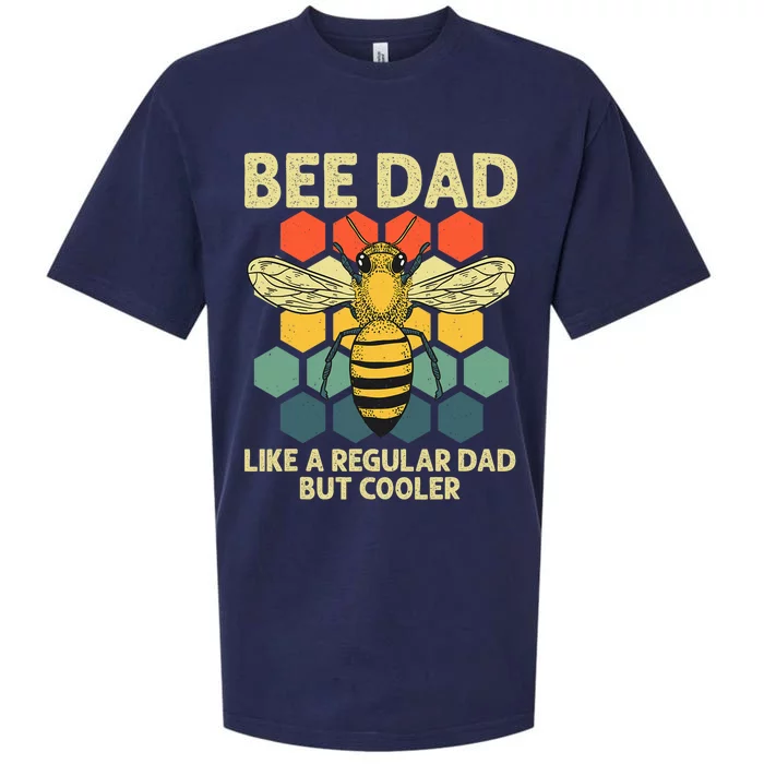 Bee Art Dad Honey Bee Keeper Bumblebee Beekeeper Sueded Cloud Jersey T-Shirt