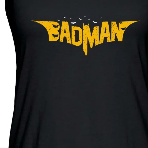 Badman Super Hero Ladies Essential Flowy Tank