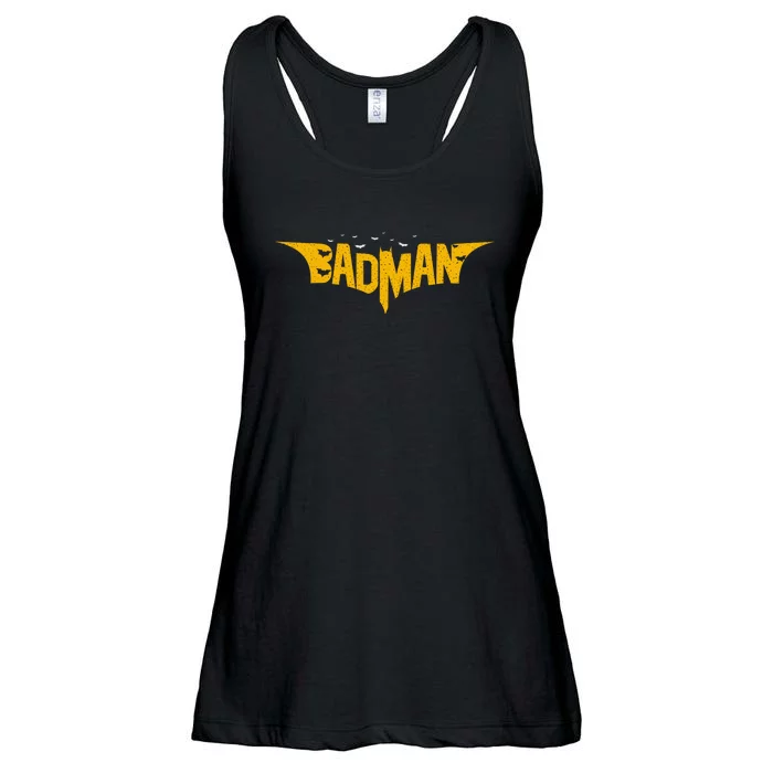 Badman Super Hero Ladies Essential Flowy Tank