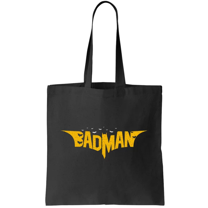 Badman Super Hero Tote Bag