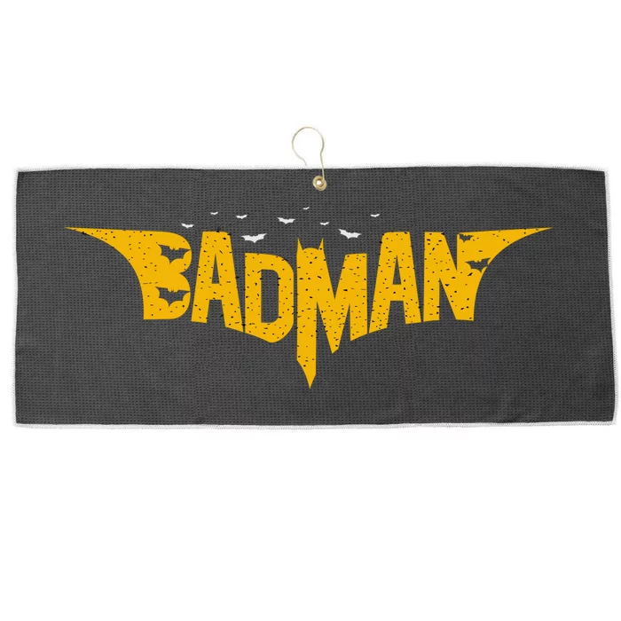 Badman Super Hero Large Microfiber Waffle Golf Towel